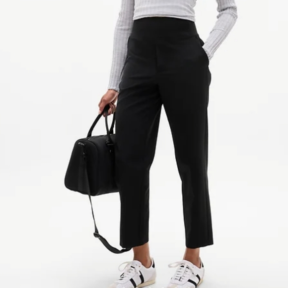 NWT ATHLETA Endless High Rise  Pants  Black Size 16 - Picture 9 of 10